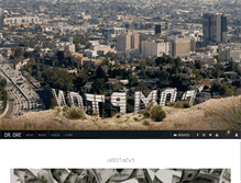 Tablet Screenshot of drdre.com